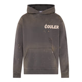 ĆOULER Oversized Paint Splatter Hoodie – Front View