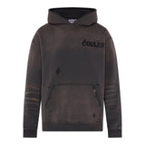 ĆOULER Vintage Washed Hoodie in Grey – Front View