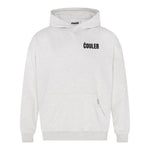 ĆOULER Relaxed Fit Hoodie in Grey – Front View