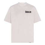 ĆOULER Oversized T-Shirt in Cream – Front View